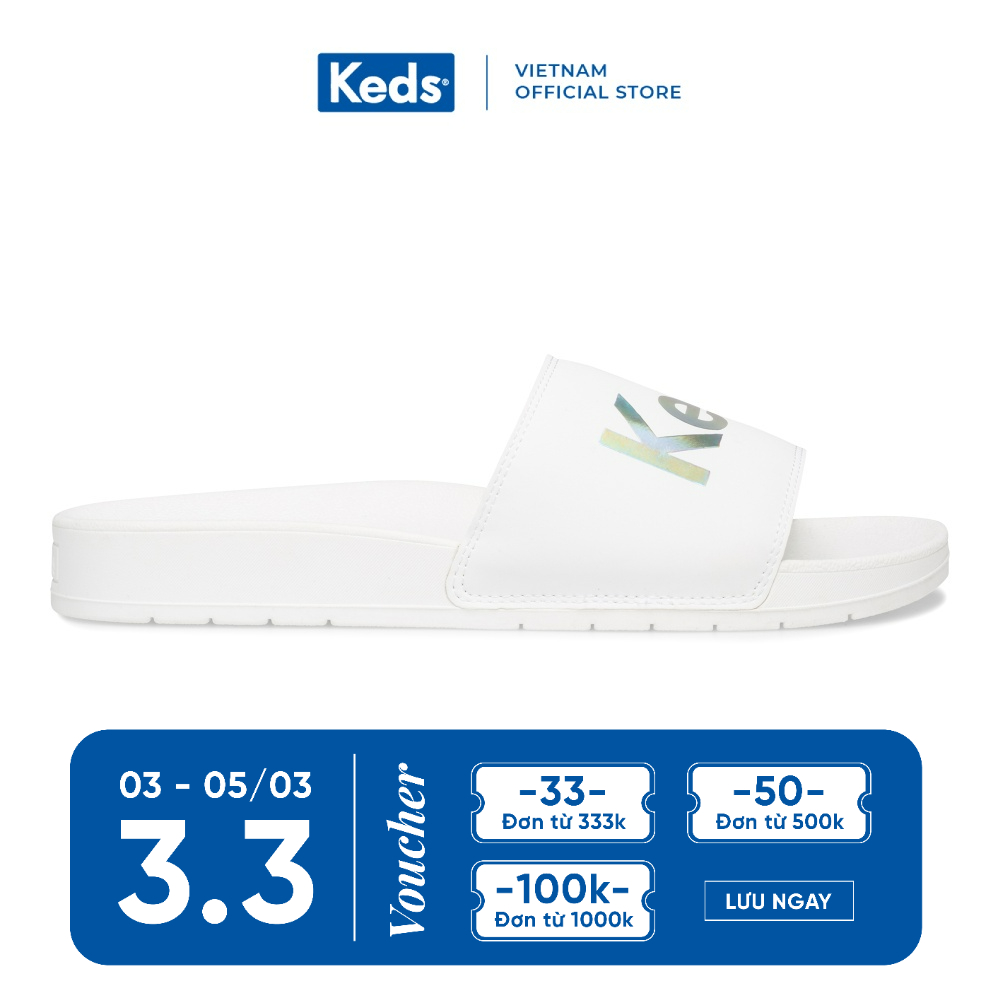 Dép Keds Nữ - Bliss Ii Seasonal Solids White - KD061834