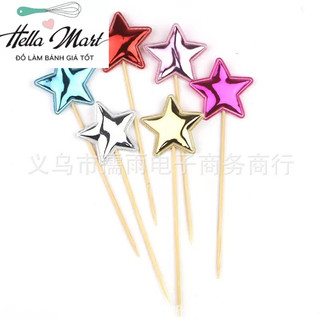 Set 5 ngôi sao bọc da