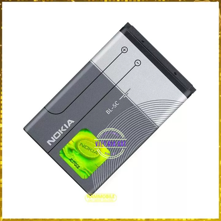 Pin Nokia 6600, 6230I, 6230, 6030, 5030, 6280, 2600, 2300, 1280, 1100 BL-5C 870mAh Zin Dung Lượng Đủ .