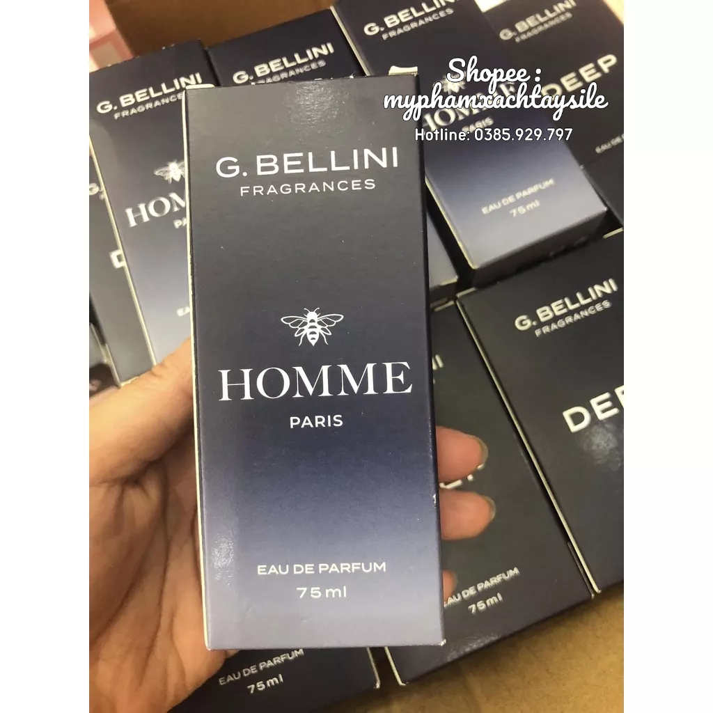 Nước Hoa G.BELLINI Homme Pháp 75ML - BẢN DUPE CỦA DIOR SAUVAGE