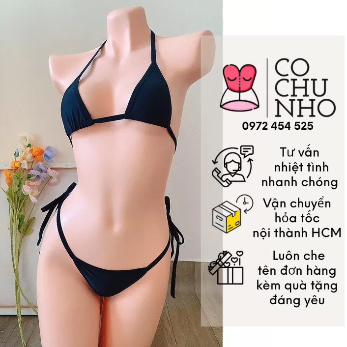 ĐLT61 -  Bộ đồ lót lọt THUN SU dây lọt khe quyến rũ cho nữ - cochunhoquan11