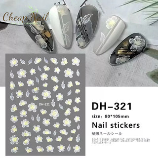 Sticker hoa ren trang trí móng mẫu mới