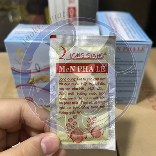 Hộp 20 gói men pha lê long giang nuôi cá ít thay nước