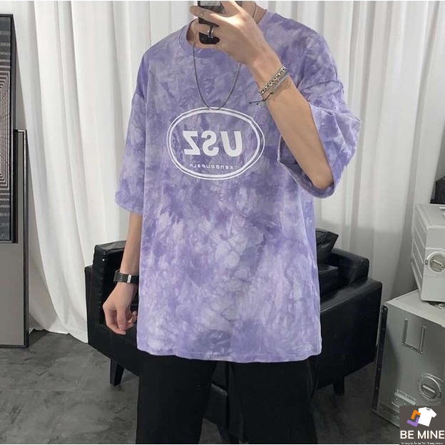 Áo Thun Cổ Tròn Tshirt Nữ Nam Unisex Chất Vải Thun Cotton Loang 3D Usz WAT460