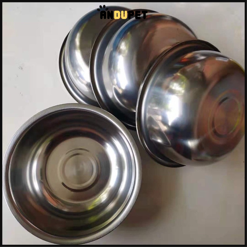 Bát inox giá rẻ đựng thức ăn cho chó mèo