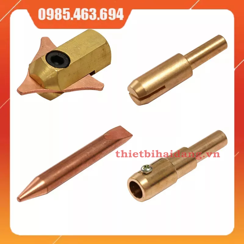 Các Loại Đầu Đồng Cho Máy Hàn Giật Rút Tôn