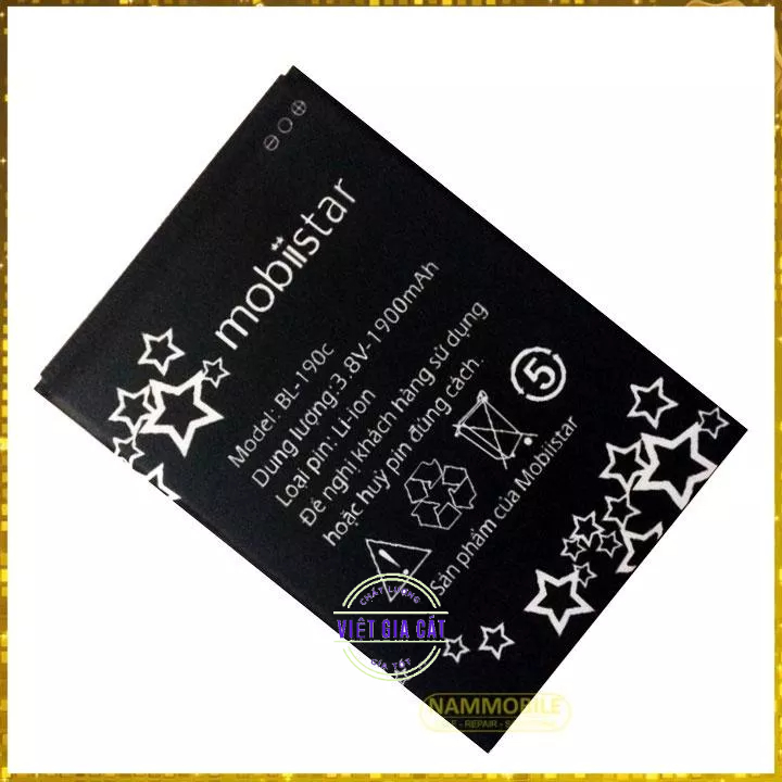 Pin Mobiistar LAI Z BL-190C 1900mAh Zin Dung Lượng Đủ