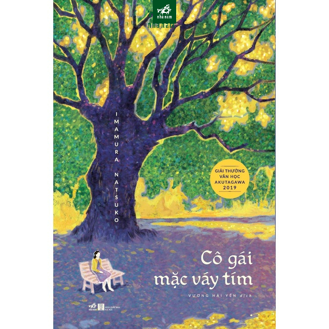 Sách - Cô gái mặc váy tím