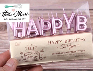 Nến happy birthday