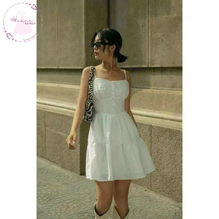 Đầm 2 dây có mút ngực