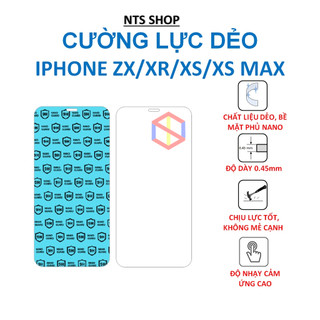 Dán cường lực dẻo bảo vệ màn hình I PHONE X/XR/XS/XS MAX