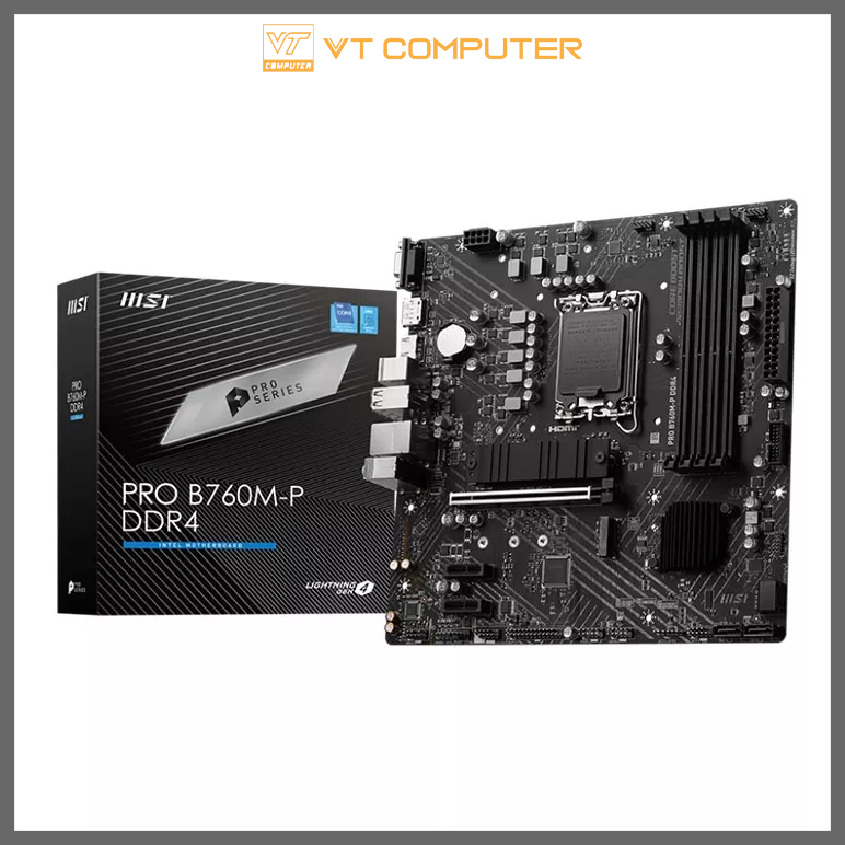 Bo Mạch Chủ MSI / B760M-P Pro / B760M-E Pro / DDR4 / Socket 1700 / Bảo Hành 36 Tháng | BigBuy360 - bigbuy360.vn