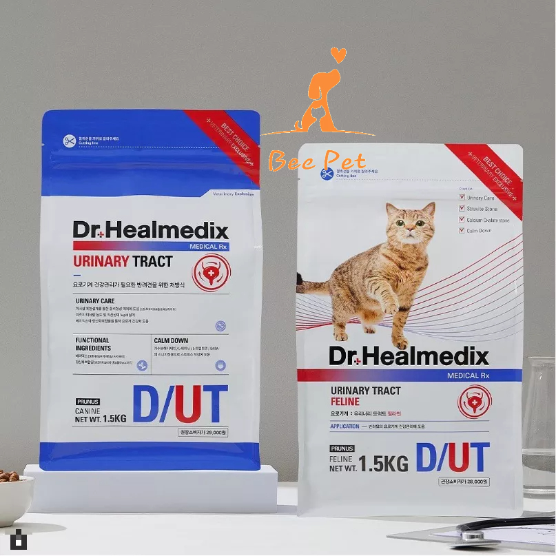 Hạt Dr.Healmedix Urinary Feline 1.5kg - Thức ăn khô cho mèo ngừa sỏi thận, sỏi niệu - xuất xứ Hàn Quốc