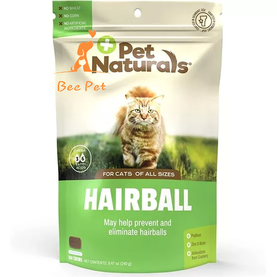Viên nhai ngừa búi lông cho mèo - Pet Naturals Hairball For Cats