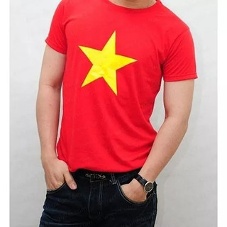 Áo cờ đỏ sao vàng.