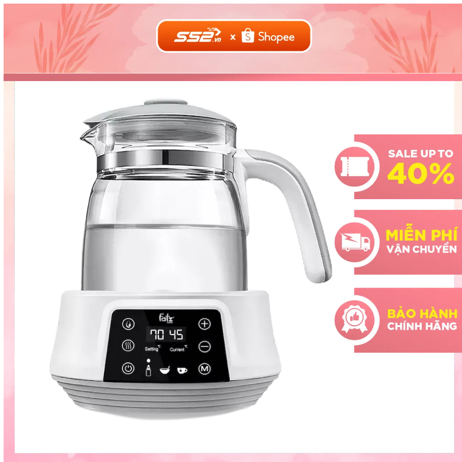 Máy Đun Và Hâm Nước Pha Sữa Điện Tử - QUICK 5 - FB3569TK - Bảo Hành Chính Hãng