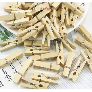 Kẹp gỗ treo ảnh, kẹp gỗ trang trí treo ảnh, kẹp gỗ sử dụng đa năng