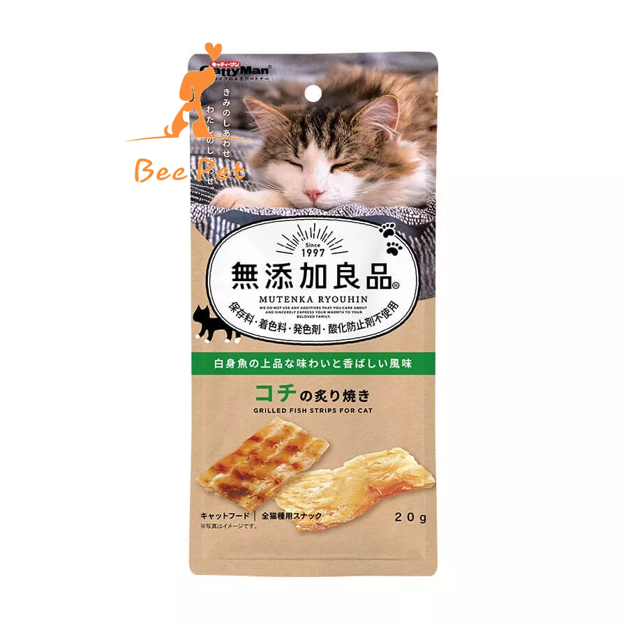 Snack thưởng CattyMan - snack cá sấy cho mèo