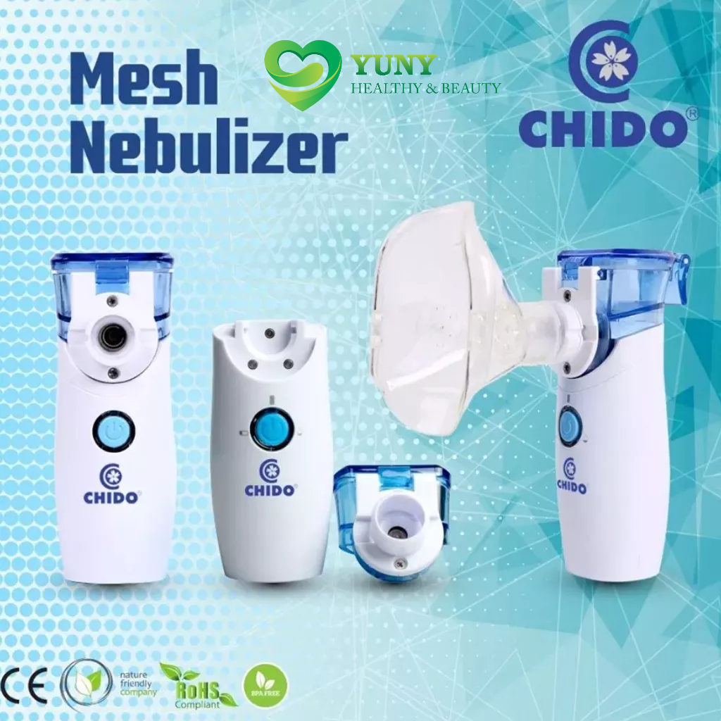 Máy Xông Mũi Họng Điện Dung Siêu Âm Cầm Tay CHIDO YS-31