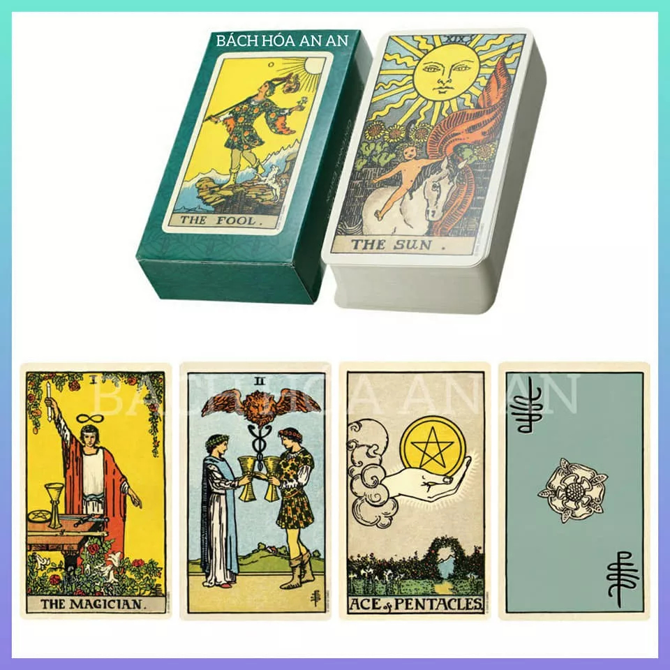 Bộ bài Tarot Rider Waite 78 lá hình ảnh đẹp