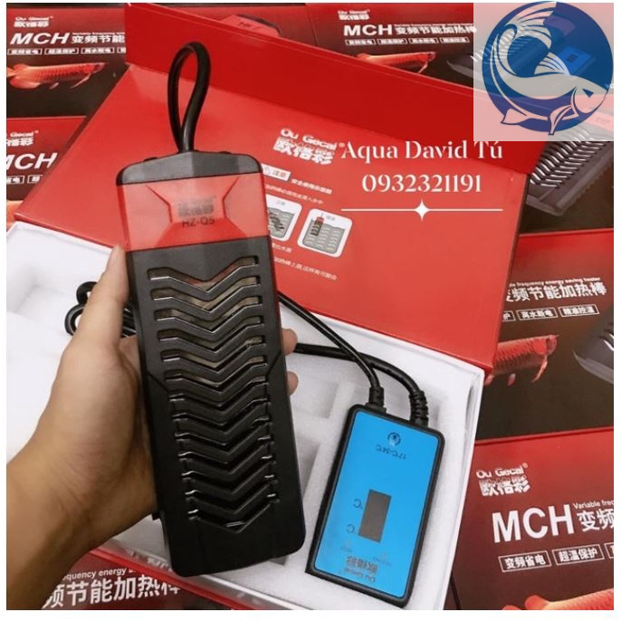 Sưởi Bể Cá Ou Gecai HZ-Q5 - Sưởi Bể Cá Cao Cấp Có Bộ ĐIều Khiển
