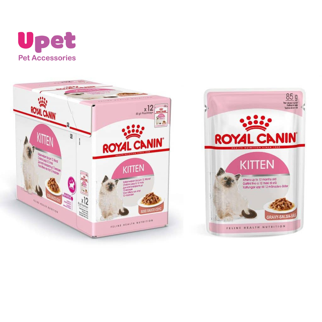 Pate Royal Canin Kiiten dành cho mèo bổ sung thêm các chất dinh dưỡng cần thiết cho sự phát triển của thú cưng