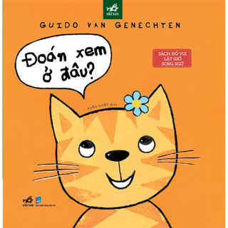 Sách - Sách đố vui lật giở song ngữ - Đoán xem ở đâu?