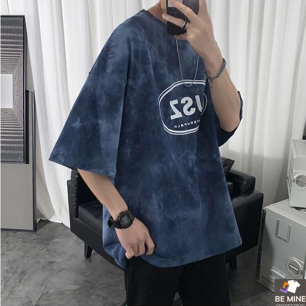 Áo Thun Cổ Tròn Tshirt Nữ Nam Unisex Chất Vải Thun Cotton Loang 3D Usz WAT460