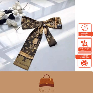 Khăn lụa thắt nơ siêu xinh chuẩn đẹp