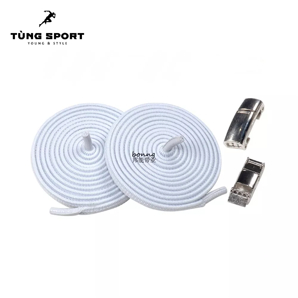 Dây Giày Co Giãn Chốt Khóa Nam Châm Thông Minh (Bản Dày Dặn 8mm)