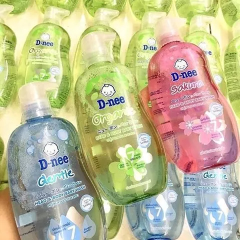 Sữa tắm gội toàn thân Dnee cho bé 200ml/380ml/800ml- Sữa tắm thái an toàn cho bé