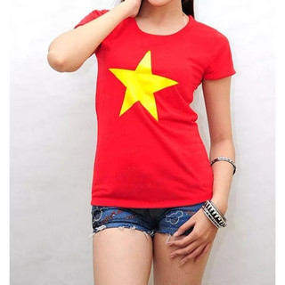 Áo cờ đỏ sao vàng.