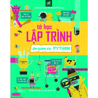 Sách - Tớ học lập trình - Làm quen với Python (TB 2021)