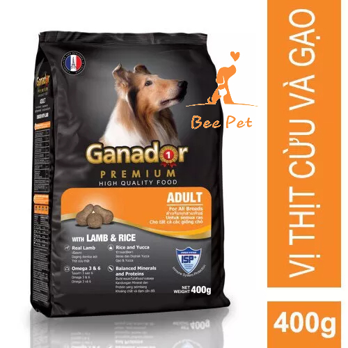 Hạt Ganador 400g - Thức ăn cho chó con và chó trưởng thành đủ vị