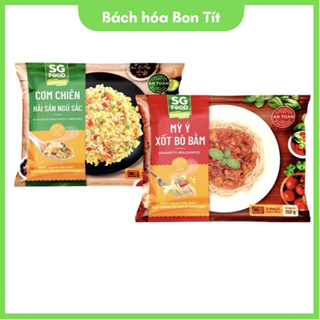 Combo Cơm Chiên Ngũ Sắc, Mỳ Bò Bằm SG Food