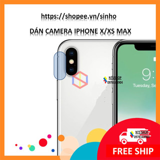 Dán cường lực dẻo bảo vệ camera Apple Iphone X / XS MAX