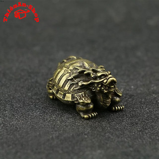 Tượng long quy bằng đồng thau MINI - tượng phong thủy - phụ kiện tiểu cảnh, phụ kiện bonsai, quà tặng