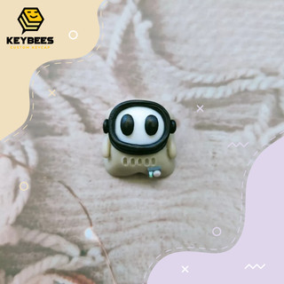 Artisan Keycap - Nút bàn phím cơ resin handmade Astroboy Beige