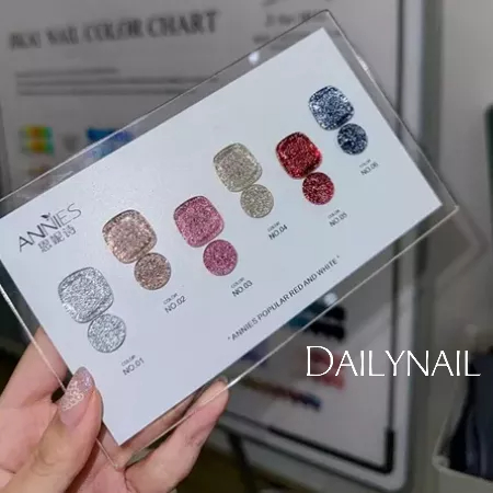 Sơn Gel nhũ Flash 3D chai hồng