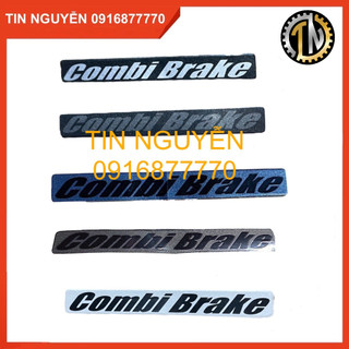 Tem Combi Brake dán dè trước 5 màu 78mm