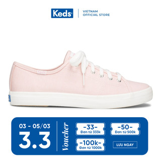 Giày Keds Nữ - Kickstart Mini Chambray Pink - KD059574