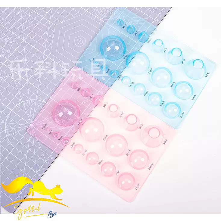 Khuôn nhựa chia đất sét  - tạo hình đất sét, fondant