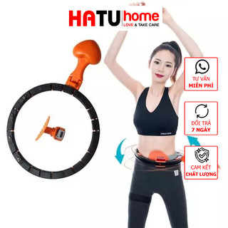 Vòng lắc eo thông minh giảm mỡ bụng có đồng hồ đo só vòng