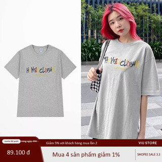 Áo thun nelly ngắn tay in hình "heybig club" áo phông