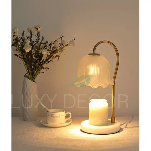 Đèn đốt nến thơm,đèn trang trí,đèn ngủ cao cấp LiLY OF THE VALLEY hiện đại,sang trọng,luxury