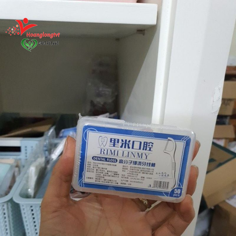 Tăm chỉ nha khoa (Hộp 50 chiếc)