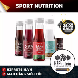 OSTROVIT SAUCE LOW CAL, SỐT ĂN KIÊNG GIẢM BÉO KHÔNG CALO, KHÔNG ĐƯỜNG, TỐT CHO SỨC KHỎE 350 ML