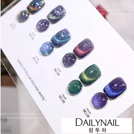 Set Mắt mèo Galaxy 3D Flash set J