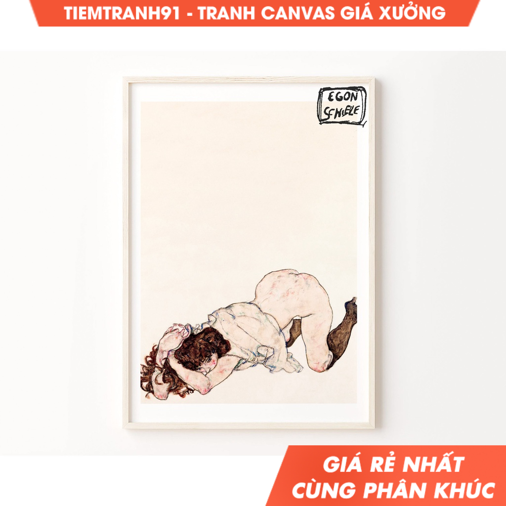 Tranh treo tường, Egon Sch, Egon Sciele Poster, Retro Art, Exhibition, Vintage, Reproduction, Gallery Wall Decor .