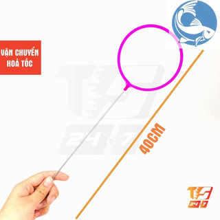 Vợt Cá Nano Dài - Vợt Lưới Tròn Vớt Artemia, Bo Bo, Cá Bột, Sinh Vật Nhỏ
